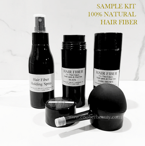 Sample Kit Complete Set for Afro-textured curly coarse kinky coily hair (45+ samples, FREE SHIPPPING)