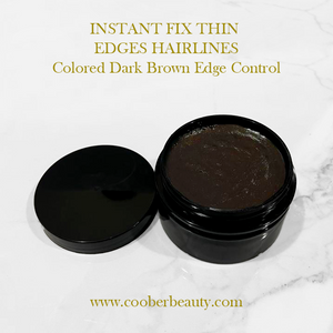 Wholesale Tinted Colored Edge Control 3.5oz (MOQ 30qty) Hides Gray and Instant Fuller Thicker looking edges hairlines (mix variations available)