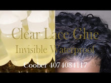 Load and play video in Gallery viewer, Private label wholesale clear lace wig glue adhesive waterproof and transparent
